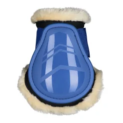 New horze Windsor bakbeinsbelegg med fuskepels Blue