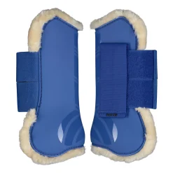 Best horze Windsor senebelegg med fuskepels Blue