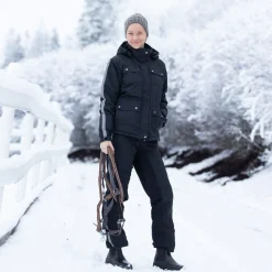 Best horze WinterRider bukse, barn Black