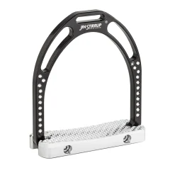 New jinstirrup DRESSAGE stigbøyler med swarovski Black/Silver