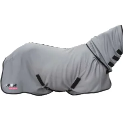 Outlet karlslund hurtigtørkende fleecedekken med hals Grey