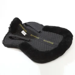 Hot kavalkade halvpad med ull Black