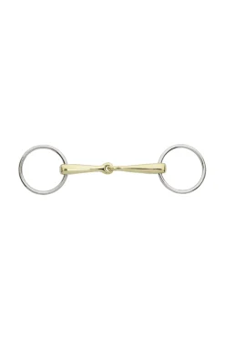 Best kavalkade KavalBit Double Jointed Loose Ring Snaffle Silver