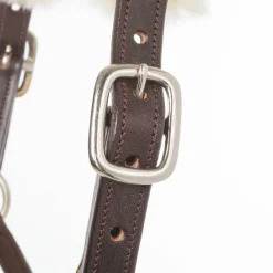 Best kavalkade Marvellous lærgrime med saueskinn Brown