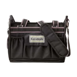 kavalkade sammenleggbar pussebag Black/Pink