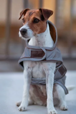 Discount kentuckydogwear Kentucky Dogwear hundedekken, reflekterende og vannavvisende Silver