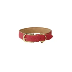 Online kentuckydogwear Kentucky Dogwear Soft Vegan lærhalsbånd Red/Beige