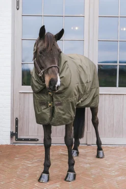 kentucky Horsewear All Weather utedekken, 160 gram kaki