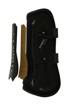 Clearance kentucky Horsewear Bamboo elastiske frambeinsbelegg Black