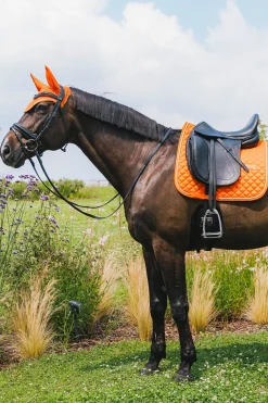 Online kentucky Horsewear dressursjabrak Diamond Rope orange
