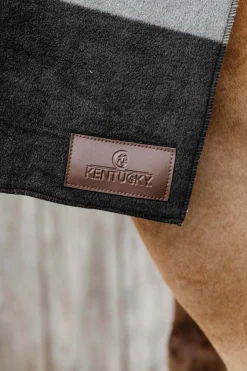 Sale kentucky Horsewear Heavy fleecedekken Black/Gray