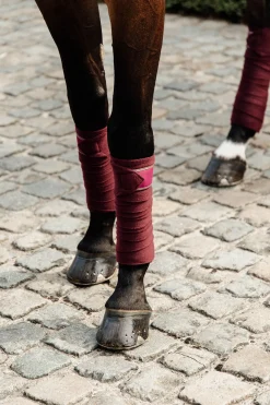 Sale kentucky Horsewear Polar Fleece Polos BurgundyDarkRed