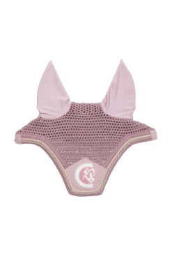 kentucky Horsewear ørehette Wellington 3D Logo rope lightrose