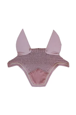 Best kentucky Horsewear Wellington Velvet ørehette OldRosePink