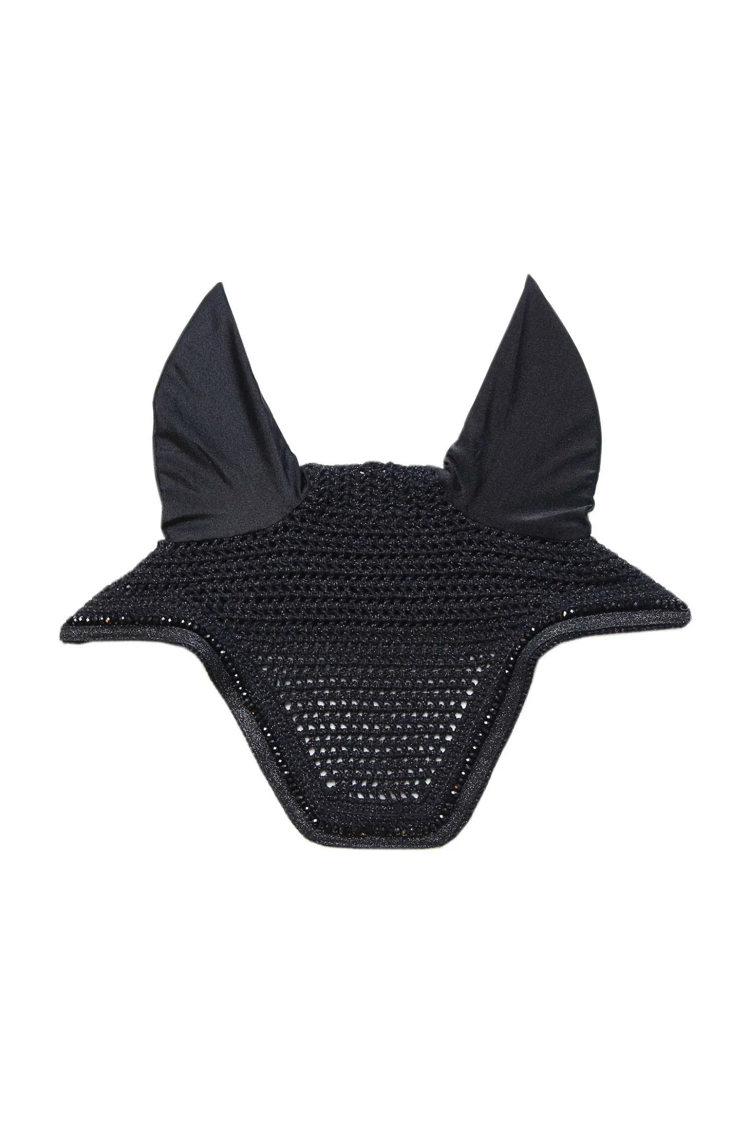 Outlet kentucky Horsewear Wellington ørehette med glitter Black