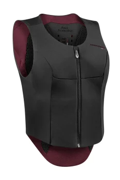 New komperdell Ballistic FlexFit Slim ryggbeskytter Black/DarkRed