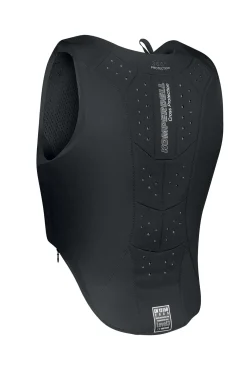 Best komperdell sikkerhetsvest, frontglidelås, slim fit Black