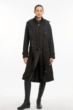 Online lemieux Amelie Waterproof Lightweight Riding Coat Black