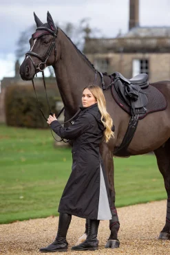 Online lemieux Amelie Waterproof Lightweight Riding Coat Black