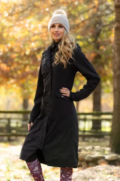 Online lemieux Amelie Waterproof Lightweight Riding Coat Black