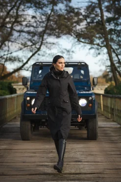 Online lemieux Amelie Waterproof Lightweight Riding Coat Black