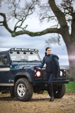 New lemieux Brooke Waterproof Hybrid Jacket Navy