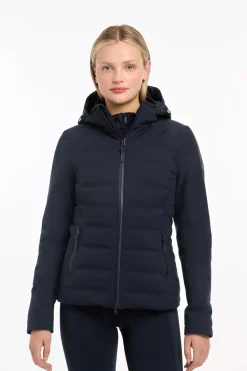 New lemieux Brooke Waterproof Hybrid Jacket Navy