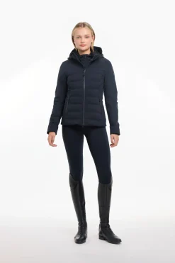 New lemieux Brooke Waterproof Hybrid Jacket Navy