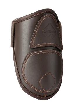lemieux Capella bakbeinsbelegg i lær Brown