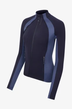 Hot lemieux Carly Zip Through Shirt Navy