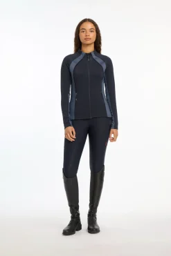 Hot lemieux Carly Zip Through Shirt Navy