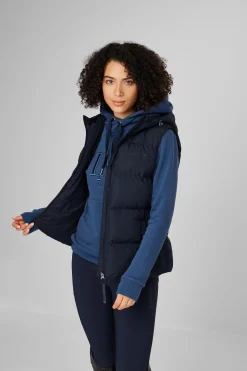 Discount lemieux Kenza vattert vest til dame NAVY
