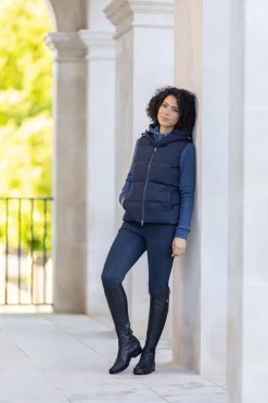 Discount lemieux Kenza vattert vest til dame NAVY