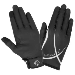 Clearance lemieux Pro Touch Soleil ridehanske i mesh Black