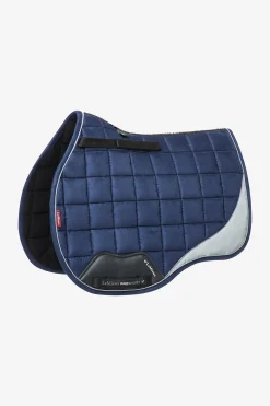 Online lemieux Reflective Suede GP Square Saddle Pad Navy