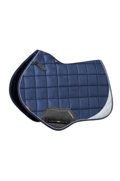 Hot lemieux Reflective Suede Close Contact Square Saddle Pad Navy