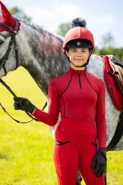 New lemieux Young Rider Baselayer Shirt Chilli