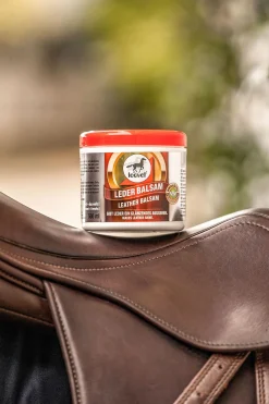 Sale leovet lærbalsam Beige/Red