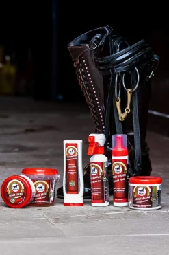 New leovet Quick & Easy lærpleie Beige/Red