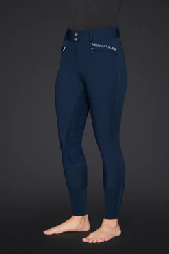 Online mountainhorse Mountain Horse Diana dame ridebukser med helforsterket sete i imitert skinn DB/AB