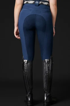 Online mountainhorse Mountain Horse Diana dame ridebukser med helforsterket sete i imitert skinn DB/AB