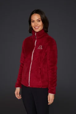 Online mountainhorse Mountain Horse Fuzzy Fleece Jacket Red