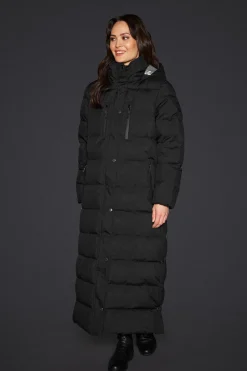 New mountainhorse Mountain Horse Quinn Lang Kåpe til Dame Black