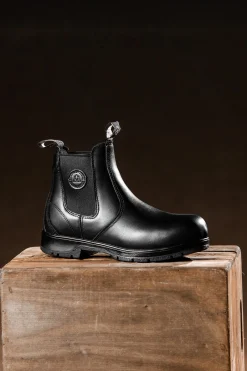 Discount mountainhorse Mountain Horse XTR Lite Protective Jodhpur Støvler med Aluminiums Tåhette Black