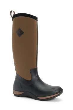 Outlet muckboots Muck Boot Arctic Adventure dame støvler Black/Brown