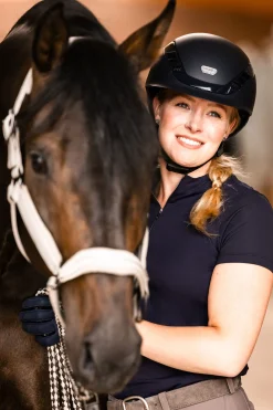 Discount pikeur Abus AirLuxe Pure ridehjelm Black