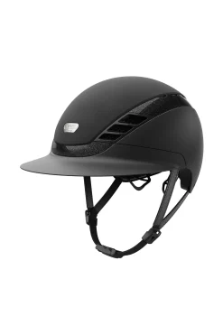 pikeur Abus AirLuxe Supreme ridehjelm med lengre brem Black
