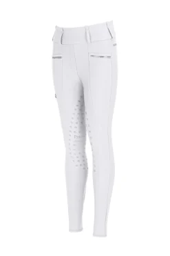 Discount pikeur Athleisure Barne Ridebukser Fullgrip White