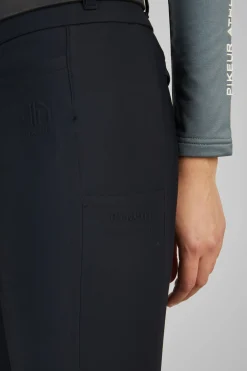 New pikeur Linnett nahtlos heforsterkede ridetights til dame med høyt liv og full seat Black