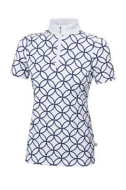 Sale pikeur Marou stevneskjorte, dame White/DarkBlue